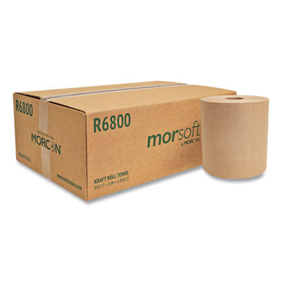 R6800- Morcon 8" Natural Roll Paper Towel