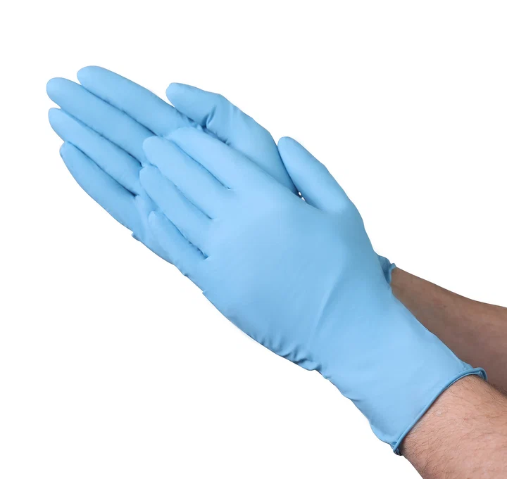 Extreme Blue Nitrile Extended Cuff, Extra Large-8.7 Mil