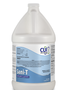 Sani-T Quaternary Sanitizer, 3 Compartment Sink & Hard Surfaces