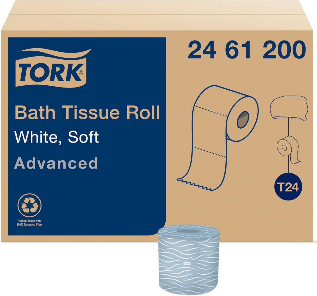 Tork Advanced Bath Tissue, Septic Safe, 2-Ply